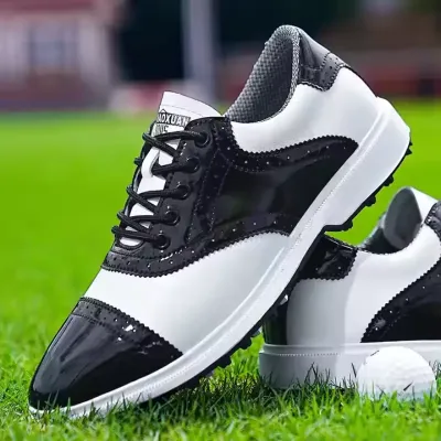 LEATHER GOLF SHOES FOR MEN